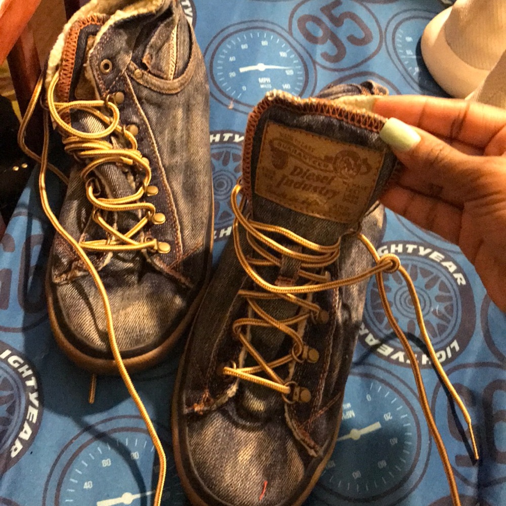 Diesel Jean Material Sneaker